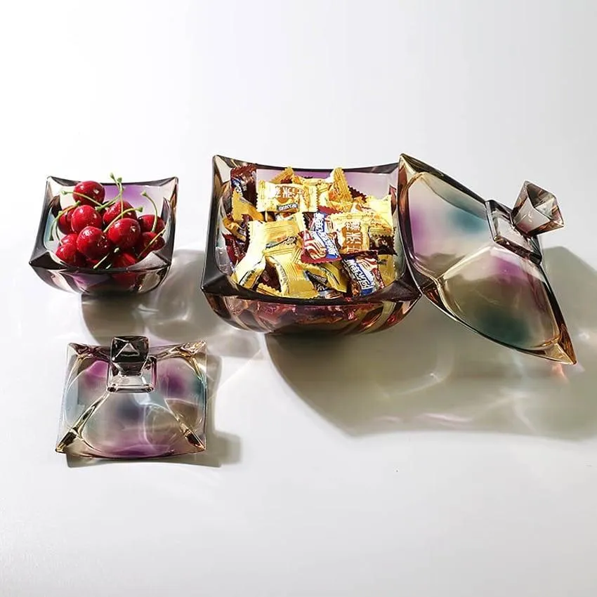 Glass Sugar Pot with Lid