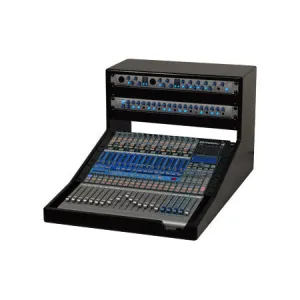 Grundorf SLBPRESL1642-4 Desktop Slant Rack for PreSonus SL1642 Mixer White