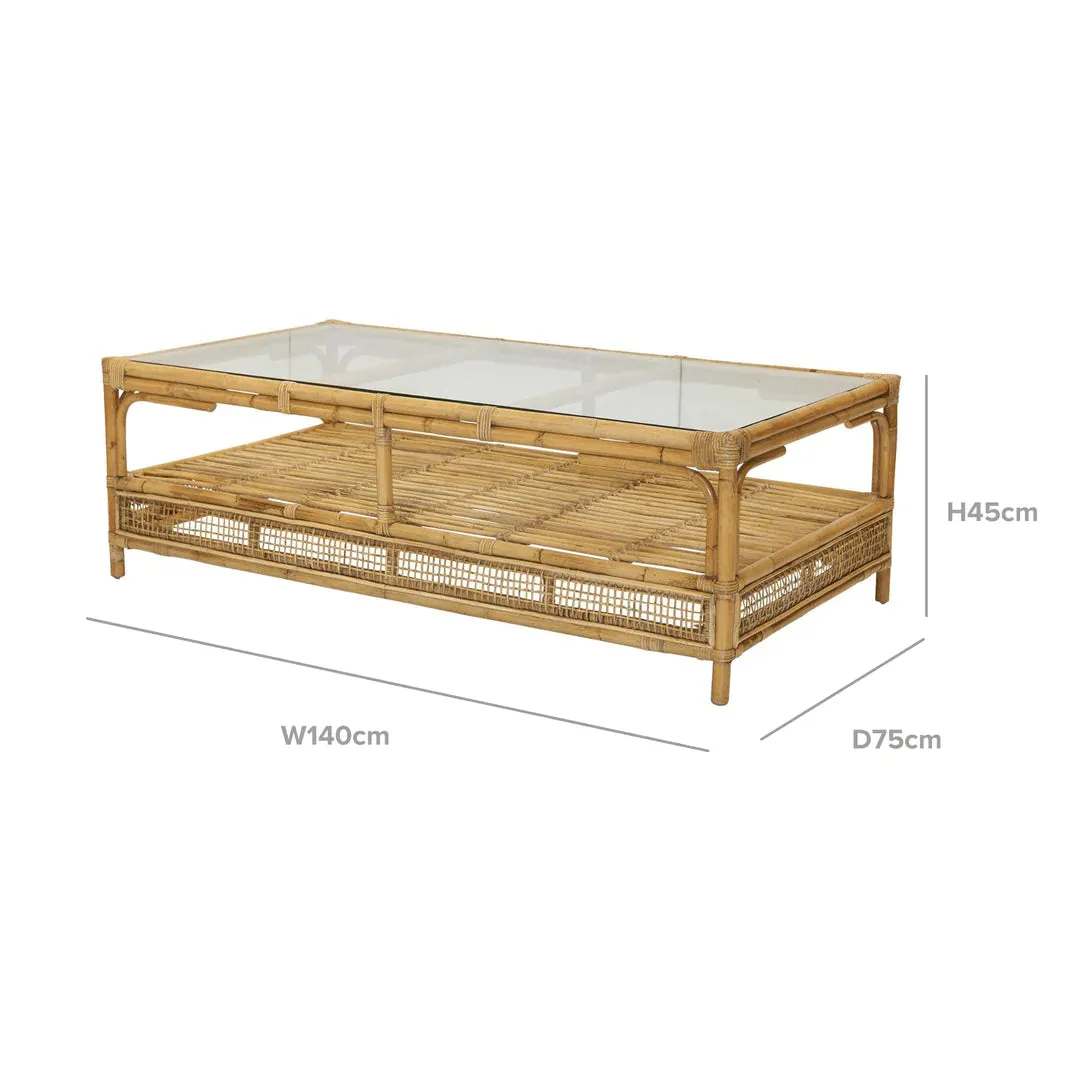 Havana Rattan Coffee Table