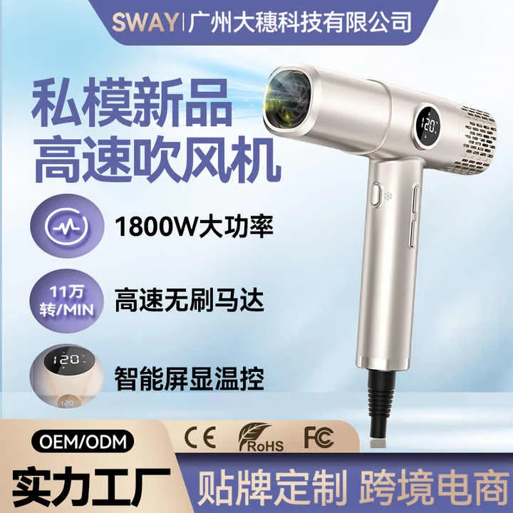 High-Speed High-Power Hair Dryer for -مجفف شعر عالي السرعة