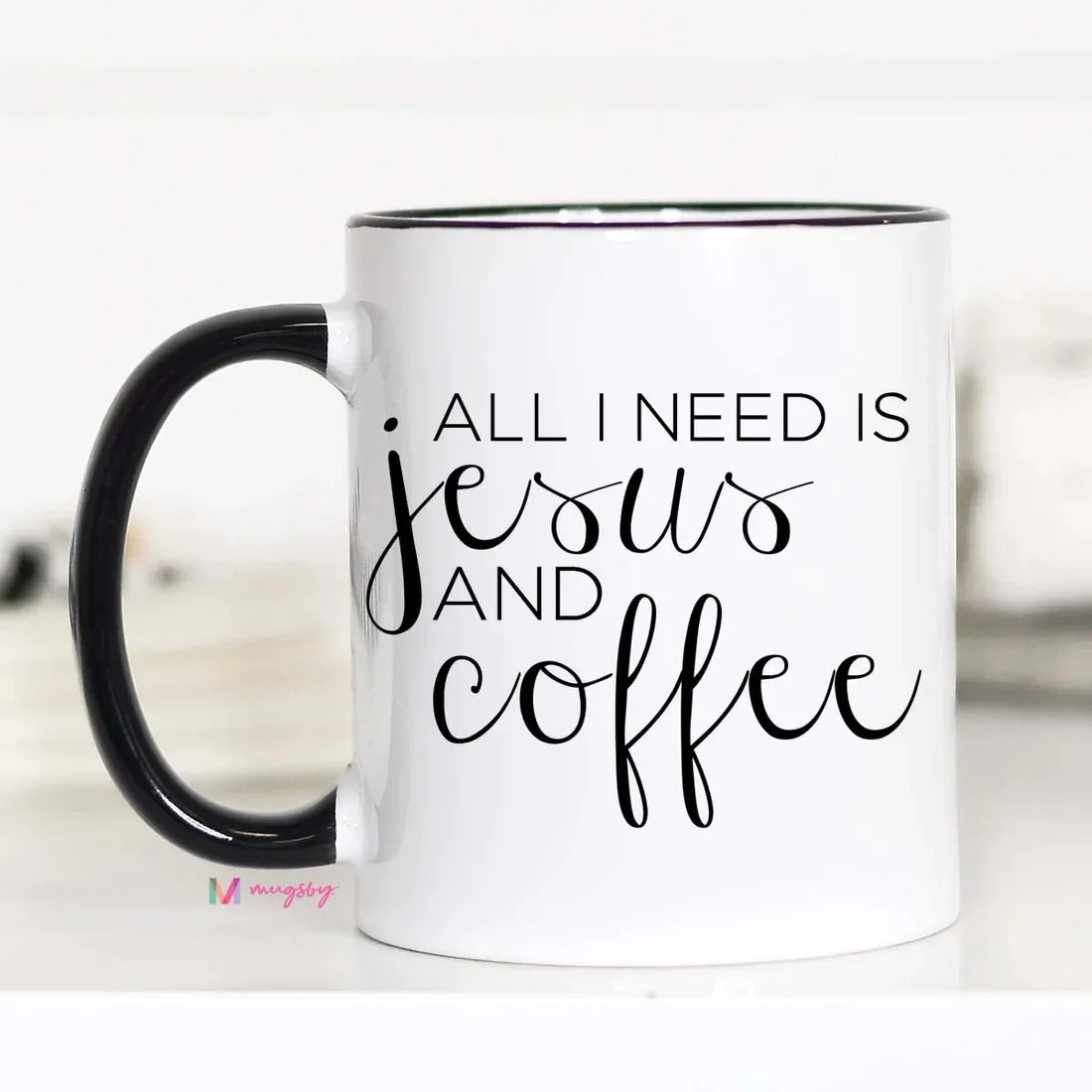Jesus & Coffee Mug