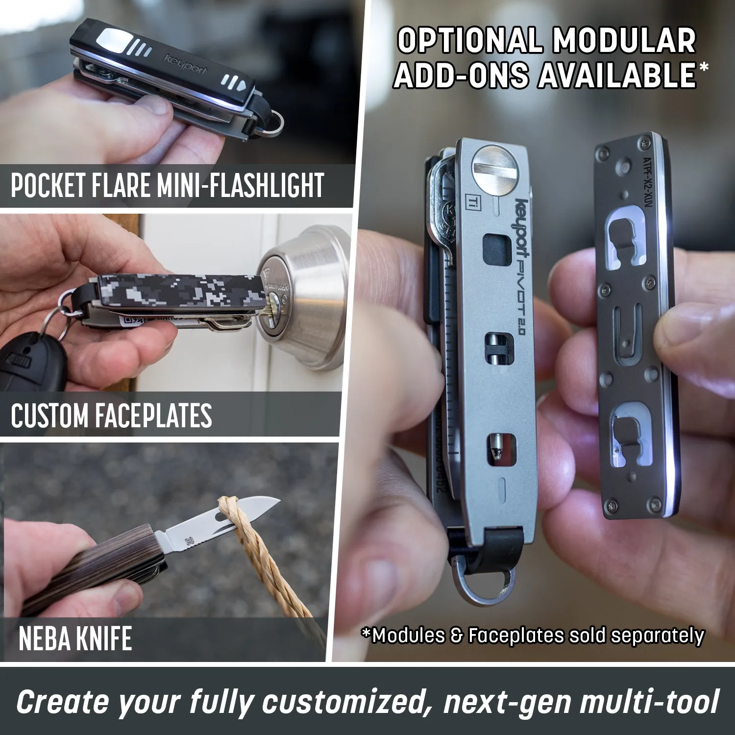 Keyport Pivot 2.0 - Titanium
