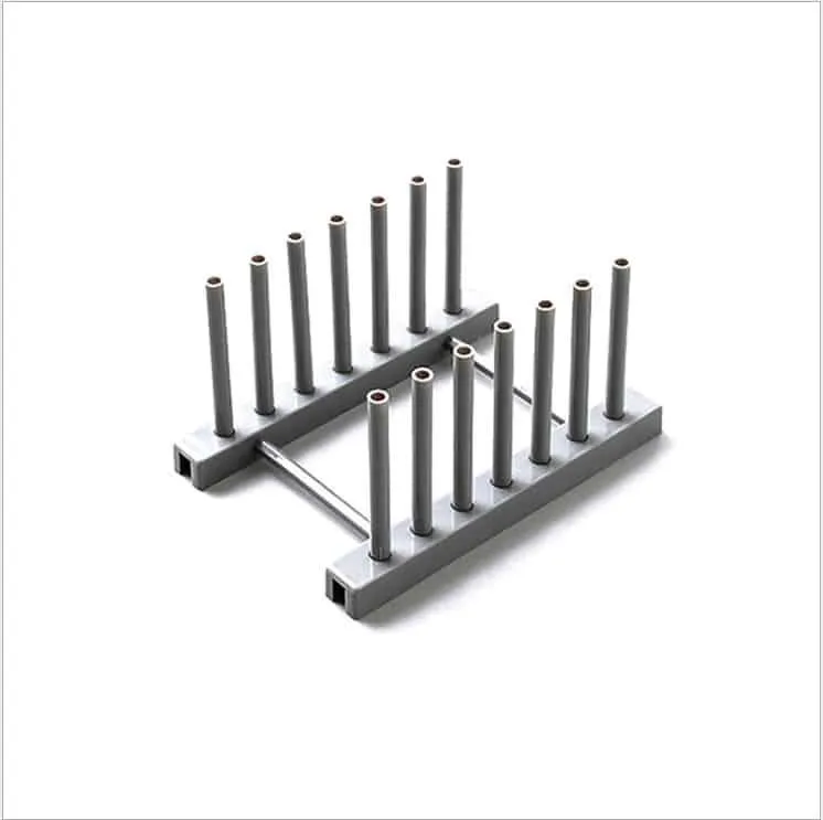 Kitchen Plate and Lid Organizer Rack