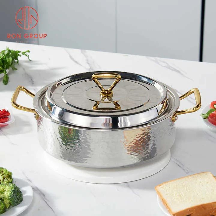 Kitchen Restaurant Dinner Serving Soup-وعاء طبخ