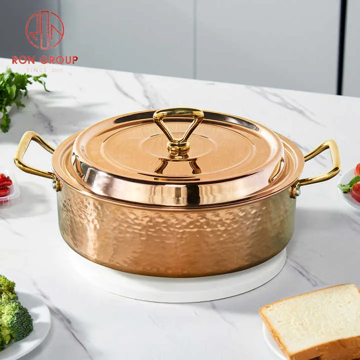 Kitchen Restaurant Dinner Serving Soup-وعاء طبخ