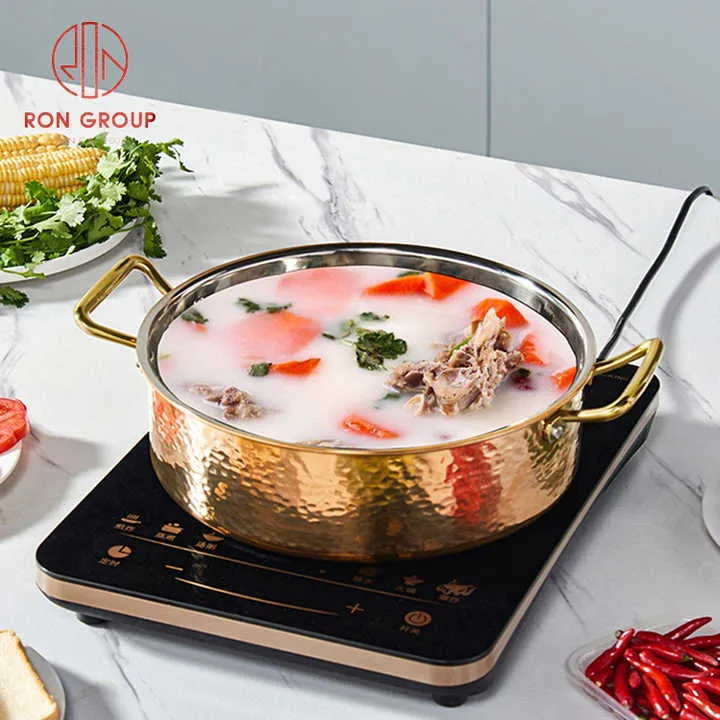 Kitchen Restaurant Dinner Serving Soup-وعاء طبخ