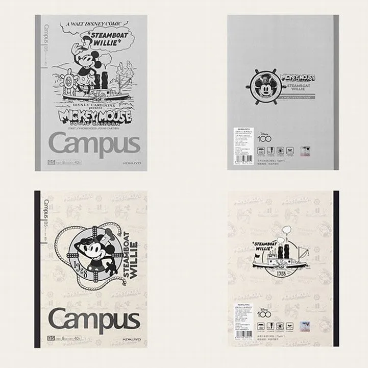 KOKUYO Campus x Disney 100th Anniversary B5 Notebook