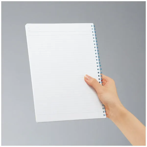 Kokuyo Campus Soft Ring Notebook - Dotted 6 mm Rule - Violet - Semi B5