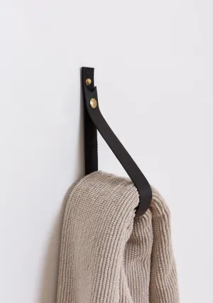 Large Leather Snap Strap