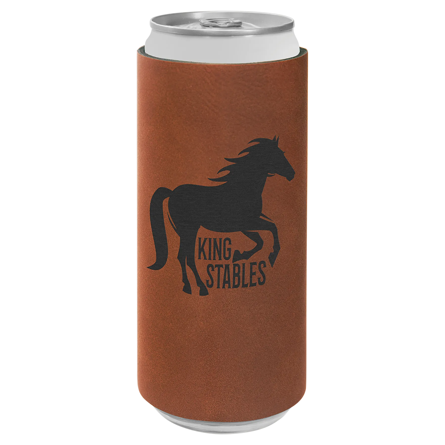 Leatherette Slim Beverage Holder