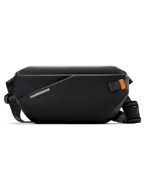 Lightweight Crossbody Bag with Quick-adjust Strap, Splash-resistant, FB01001 black
