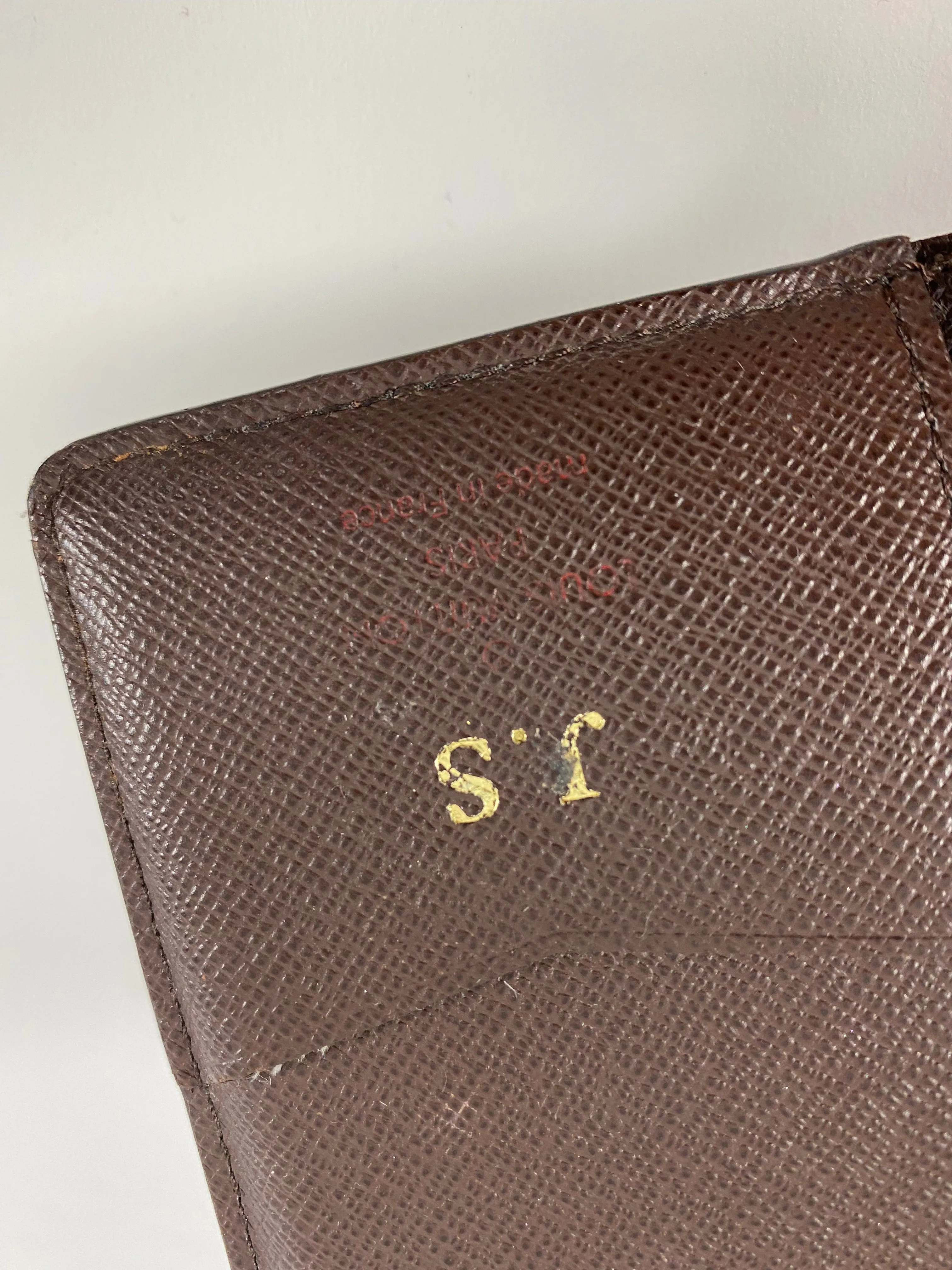 Louis Vuitton Damier Ebene Pocket Organizer Card Holder