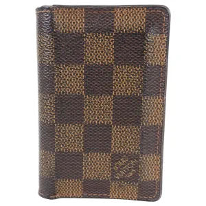 Louis Vuitton Damier Ebene Pocket Organizer Card Holder