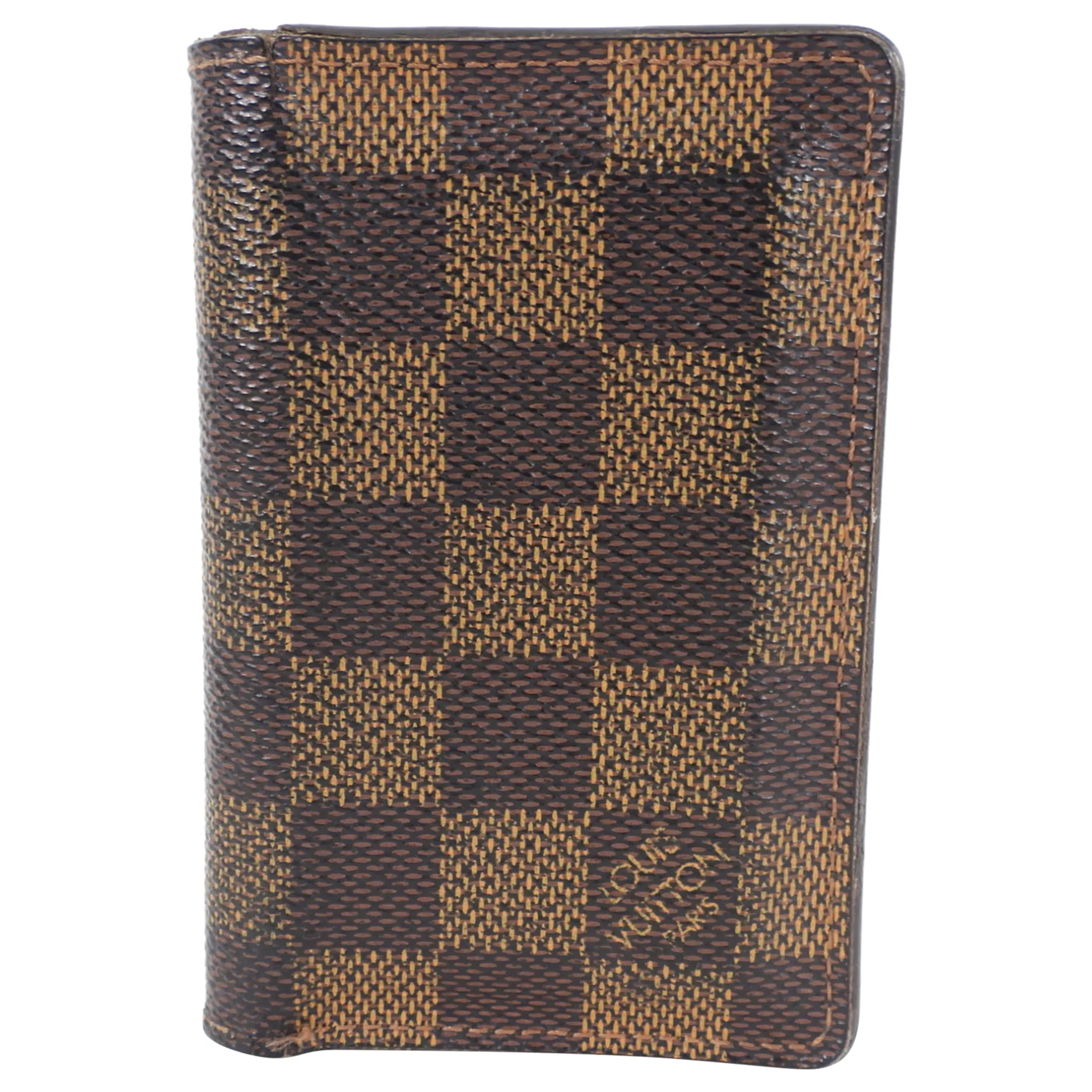 Louis Vuitton Damier Ebene Pocket Organizer Card Holder