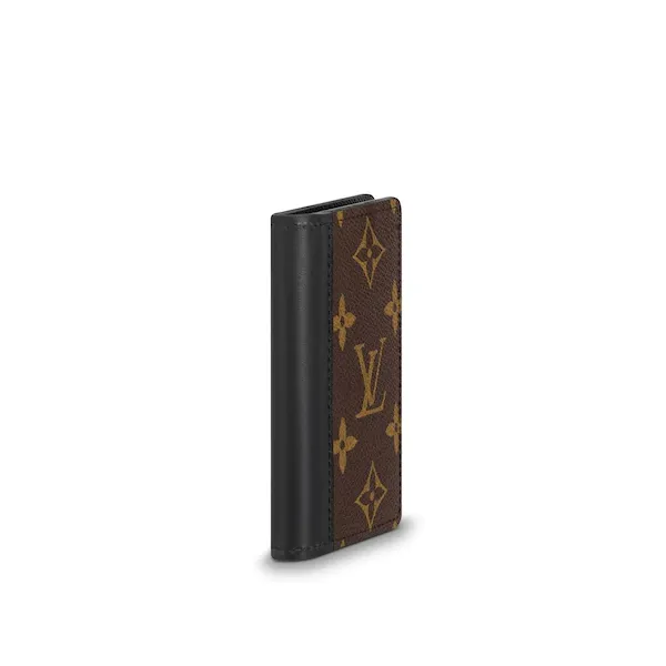 lv pocket organizer monogram macassar canvas black