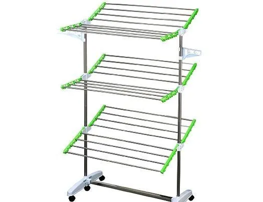 Mobile Foldable Laundry Rack