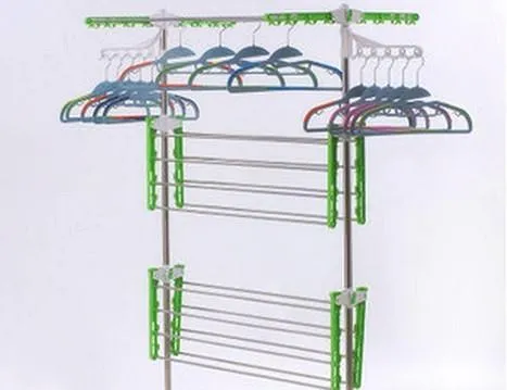 Mobile Foldable Laundry Rack