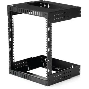 Mount your server or networking equipment using this adjustable 12U wall-mount network rack