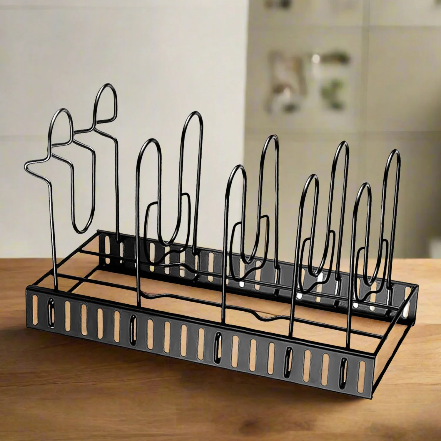 Multipurpose Pan & Pot Organizer Rack