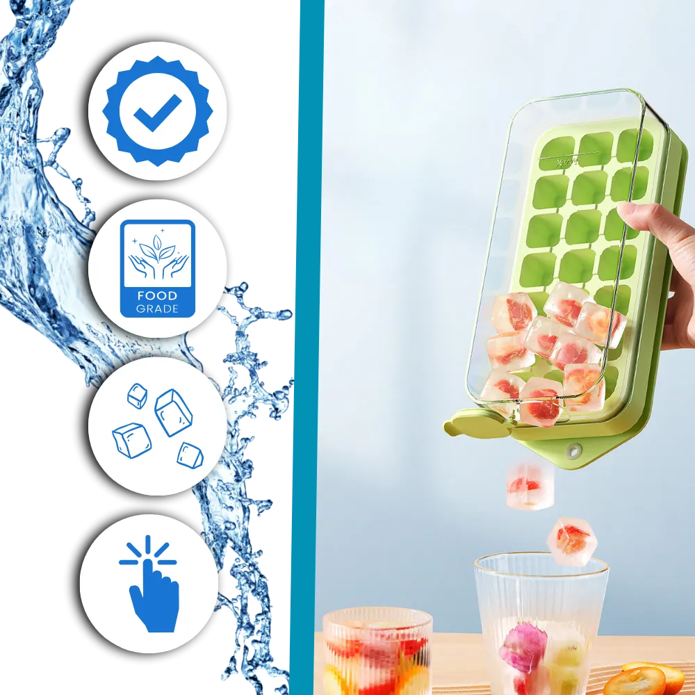 Non-stick Silicone Ice Cube Trays