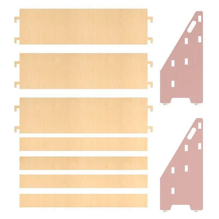 Ochre Olive Book Rack for Study Room | Book Organizer Shelves