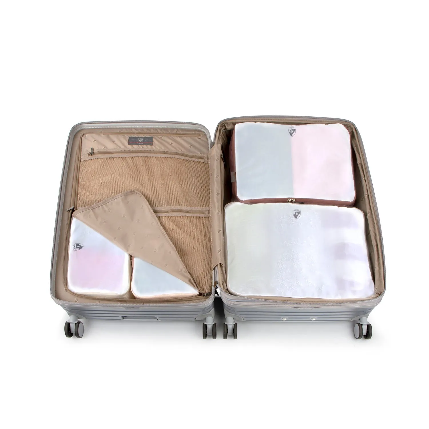 Pack ID 5 pc Packing Cube Set - Earth Tones