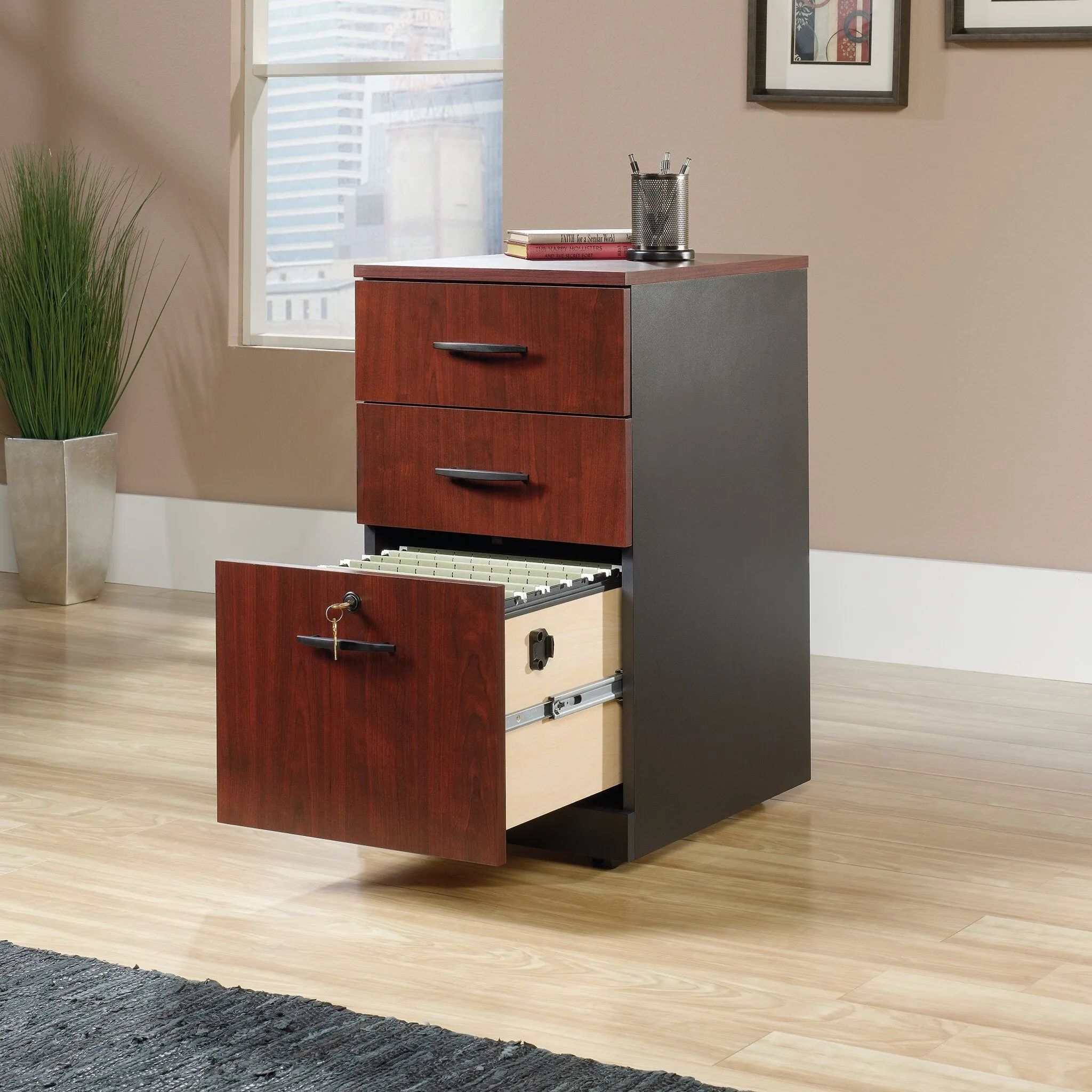 Palm Crest Commercial Grade 3-Drawer Filing Cabinet