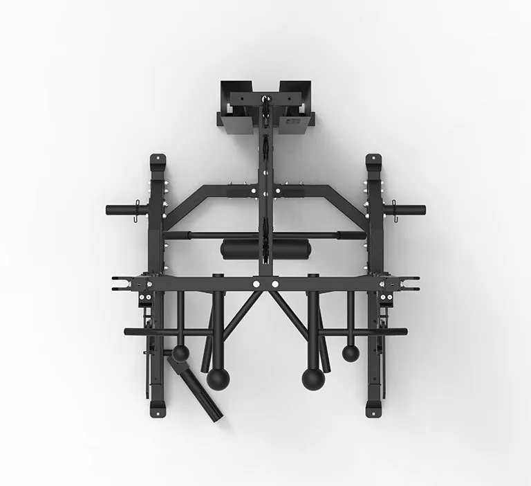 Phase 2 Quarter Squat Rack with Pin-Loaded Pulley