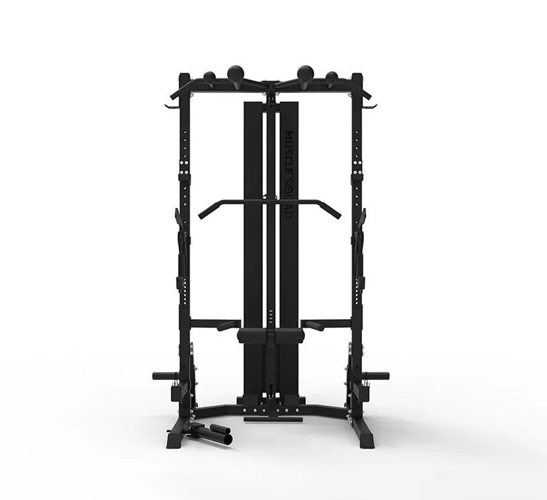 Phase 2 Quarter Squat Rack with Pin-Loaded Pulley
