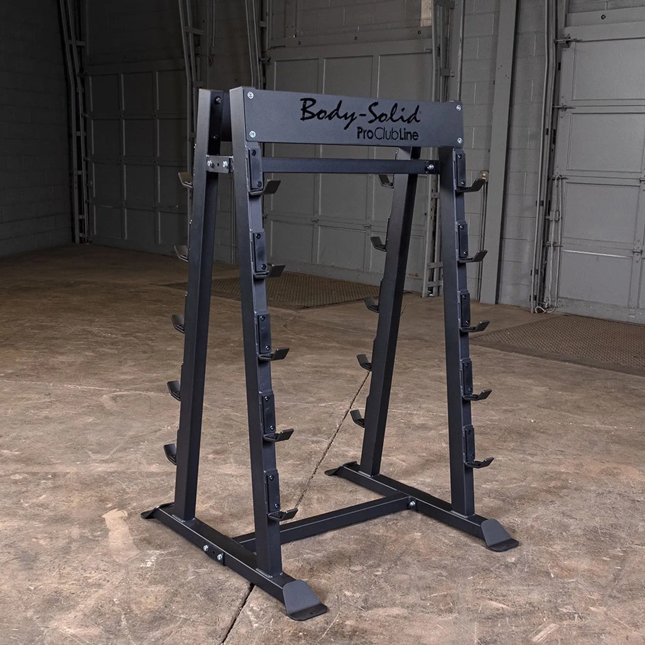 Pro ClubLine Fixed Weight Barbell Rack