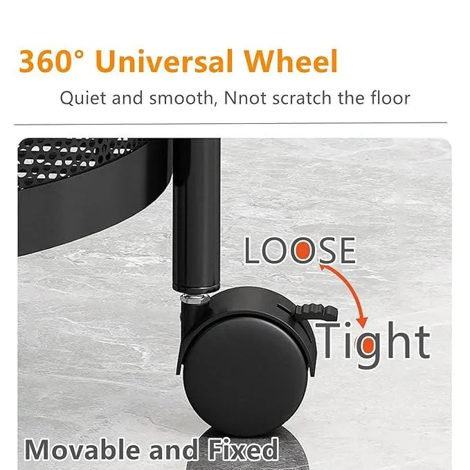 Rotating Kitchen Storage Rack – Maximize Space, No Mess!