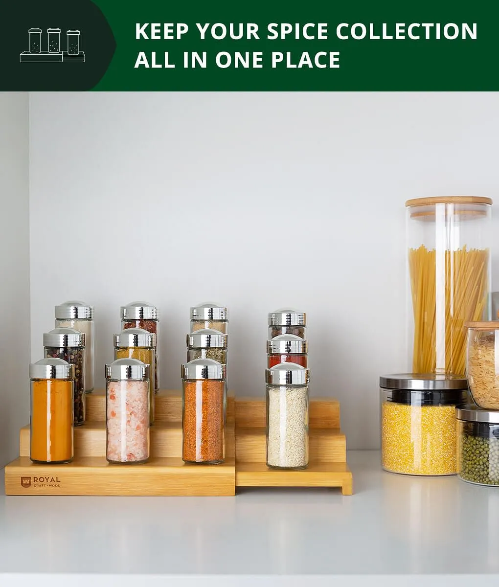 Royal Craft Wood Pantry Spice Organizer