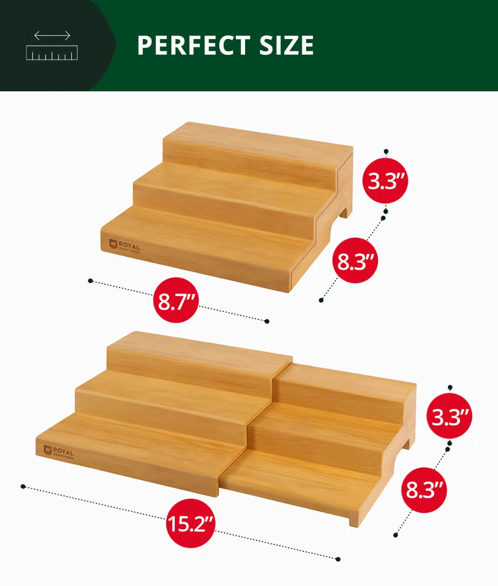 Royal Craft Wood Pantry Spice Organizer