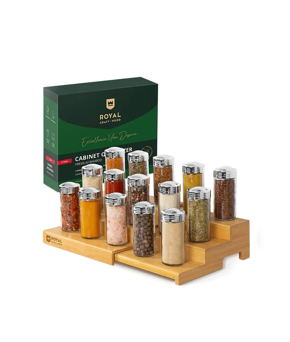 Royal Craft Wood Pantry Spice Organizer