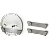 Set of 3 Self Adhesive Pot and Pan Lid Holders
