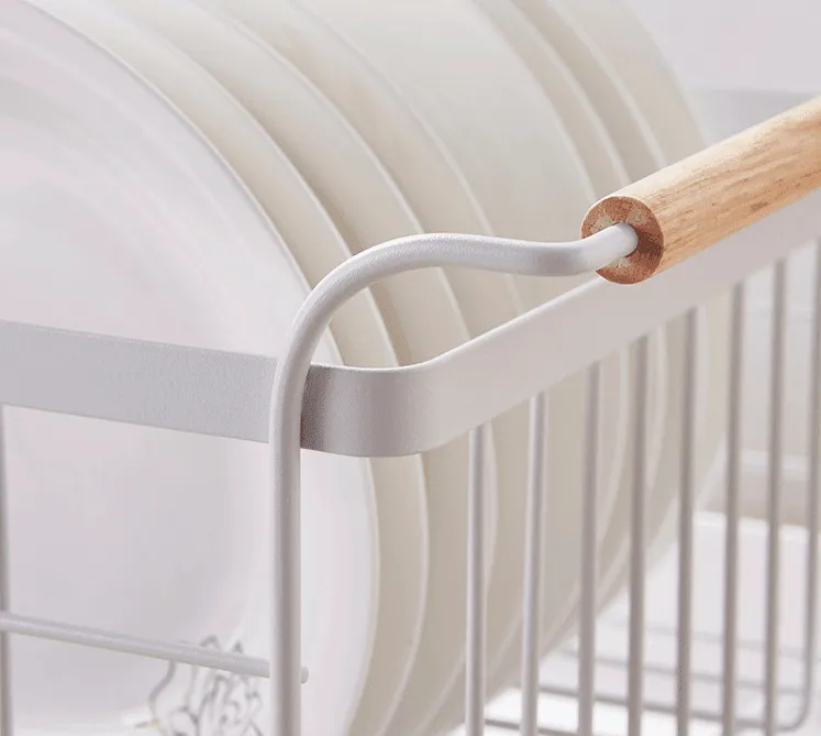 Single Layer Utensils Holder | Dish Drainer Basket For Home & Kitchen
