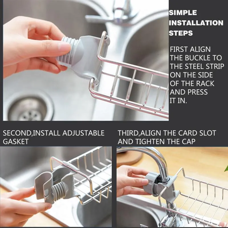 Sink Faucet Rack Shelf