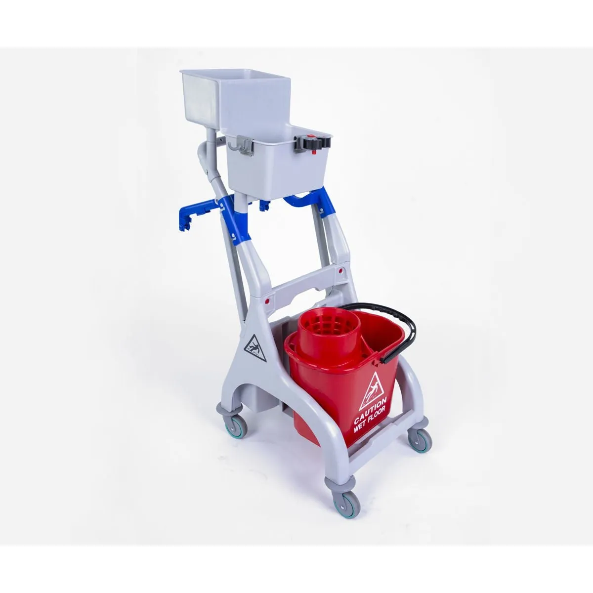 Socket Mop Quick Response Trolley, Bucket & Wringer