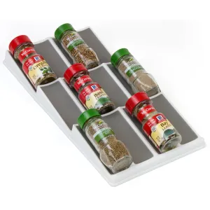 Spice Rack Drawer Storage Organizer