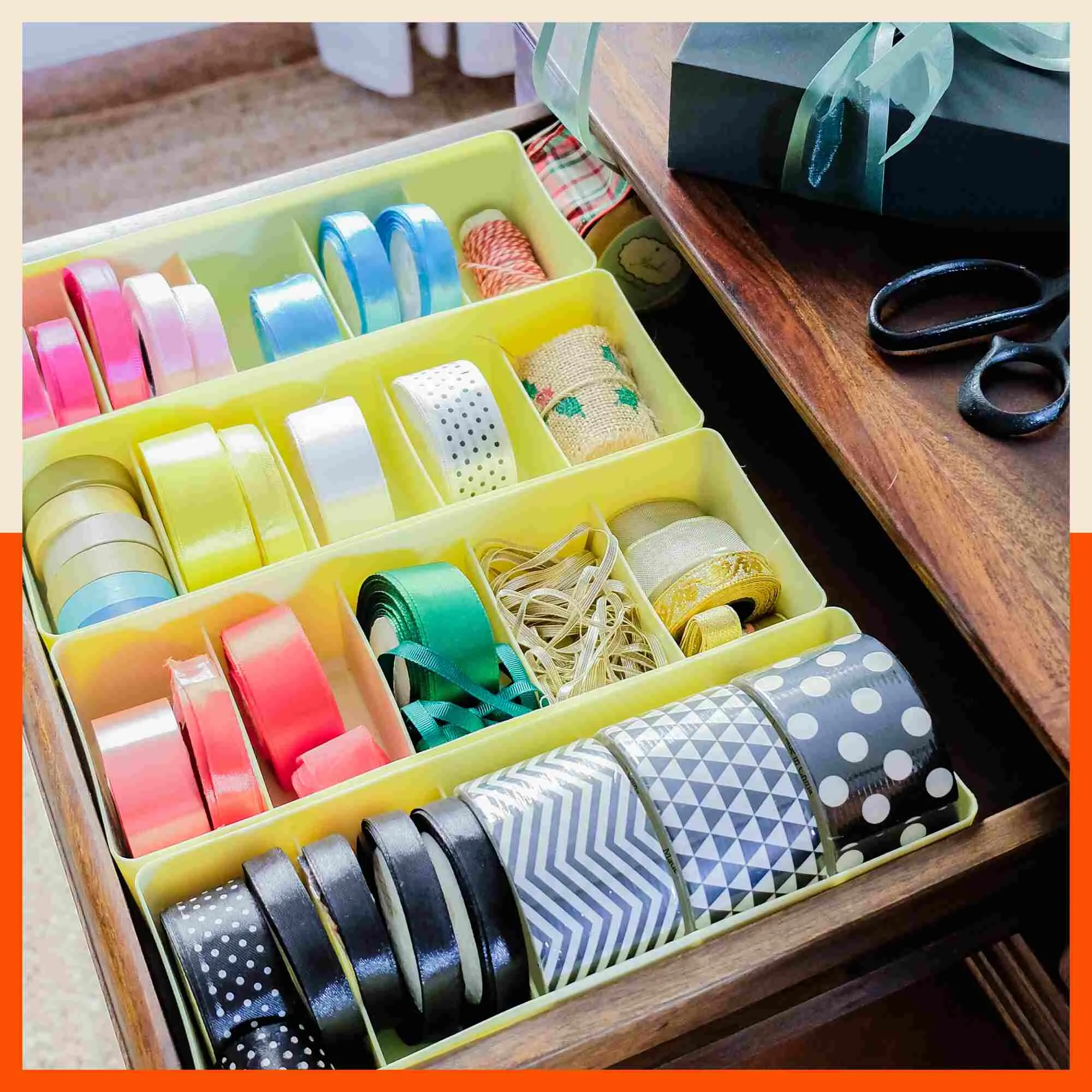 Stomo Dori Multi-Purpose Stackable Drawer Organizer For Home | Lavender - Set of 12