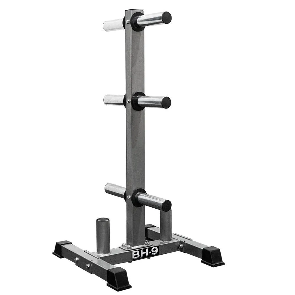 Storage Tree for Olympic Plates and Barbells