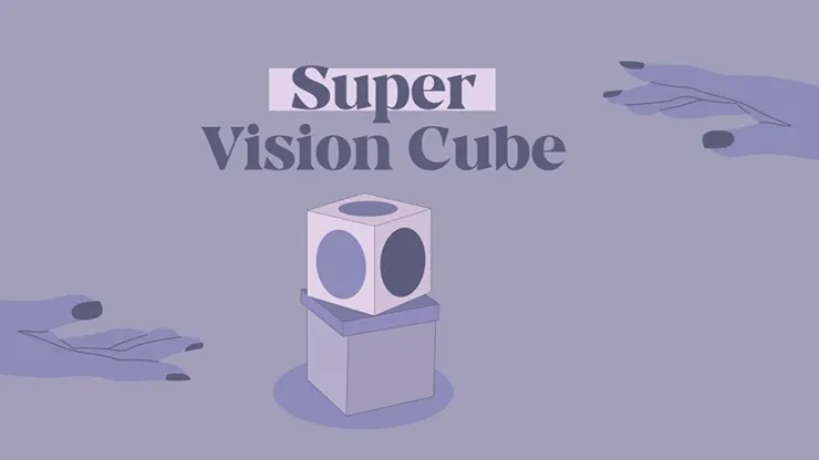 SUPER VISION CUBE (Gimmicks and Online Instructions) by Julio Montoro - Trick