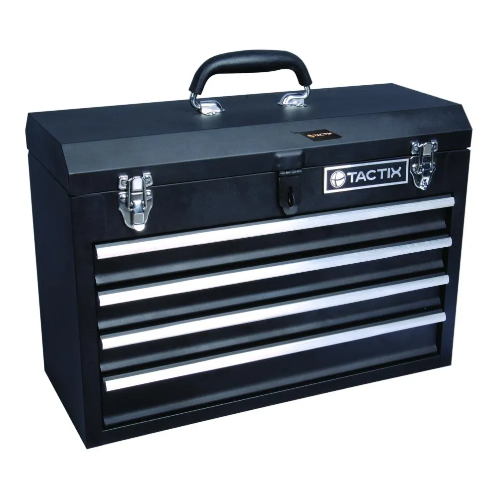 Tactix Steel Tool Chest 4 Drawer (52cm)