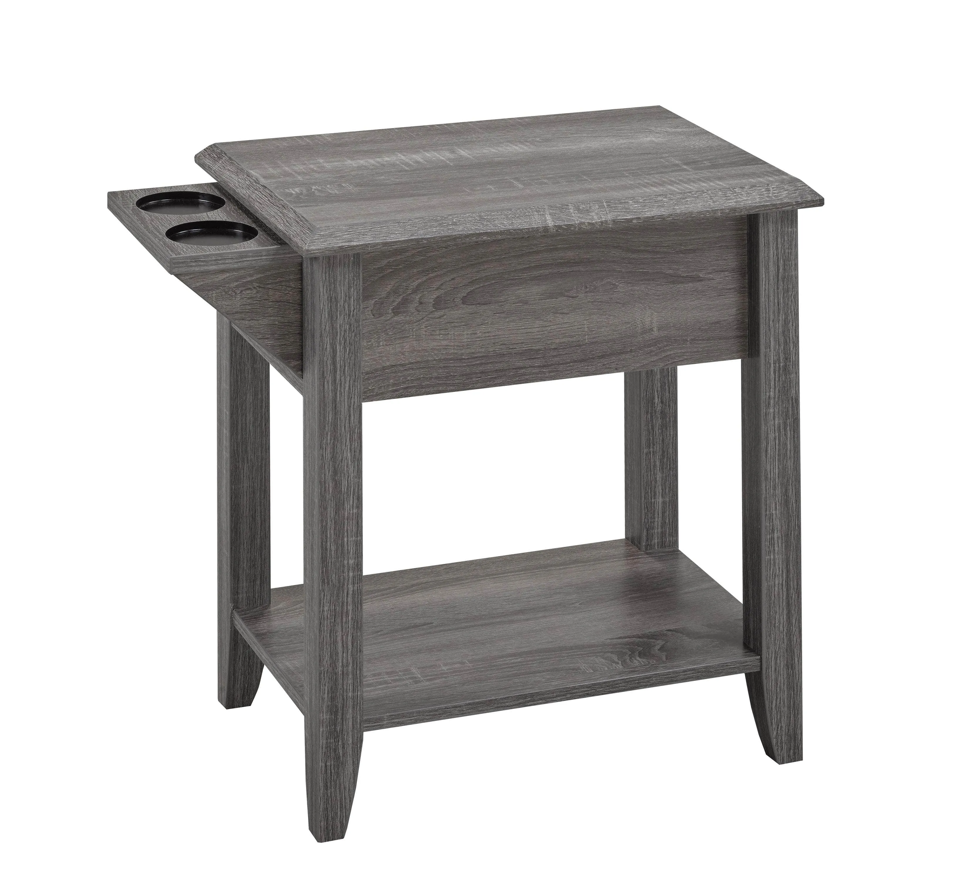 Telephone Stand with Storage Drawer and Cupholders - Available in 2 Colours
