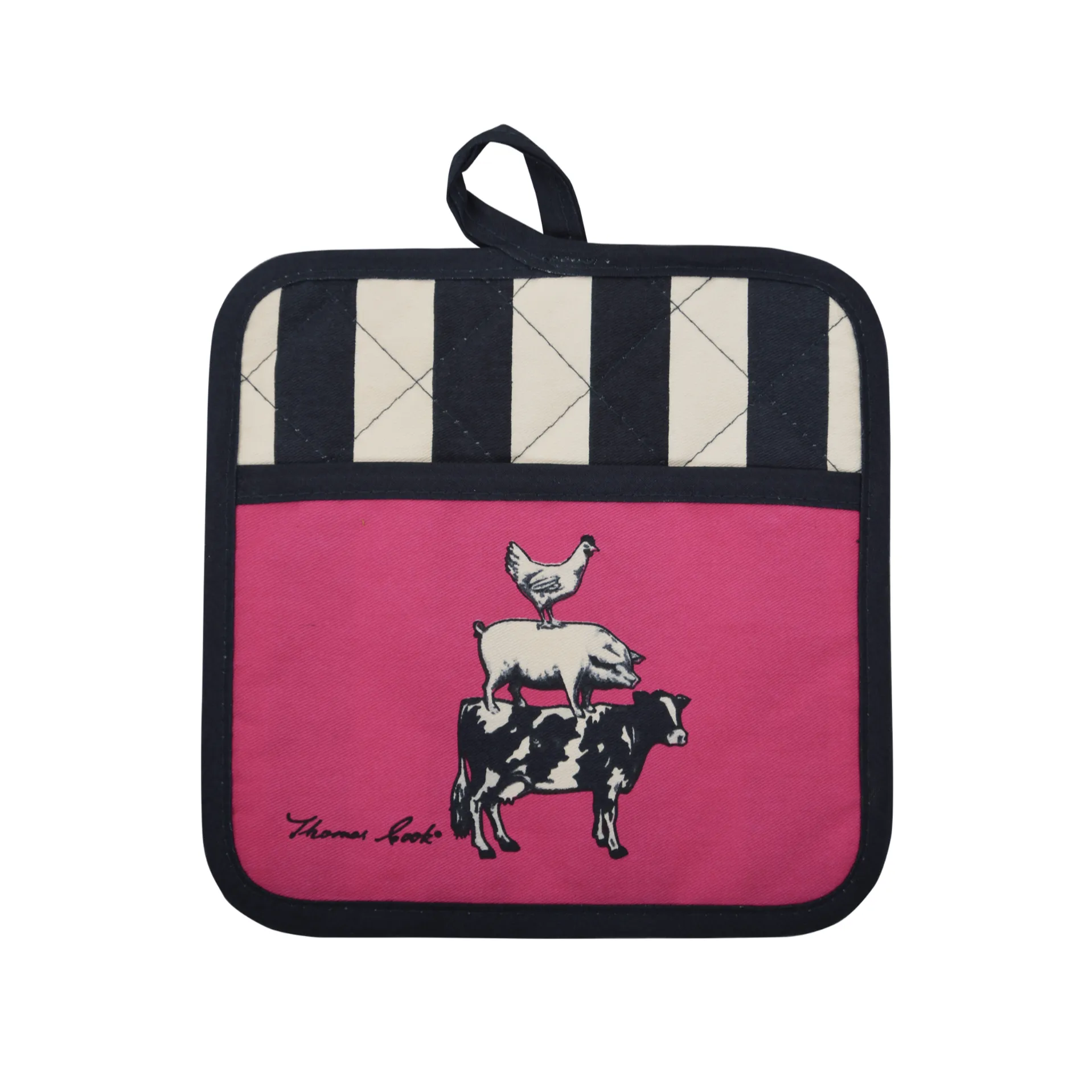 Thomas Cook Farm Friends Oven Mit & Pot Holder Set