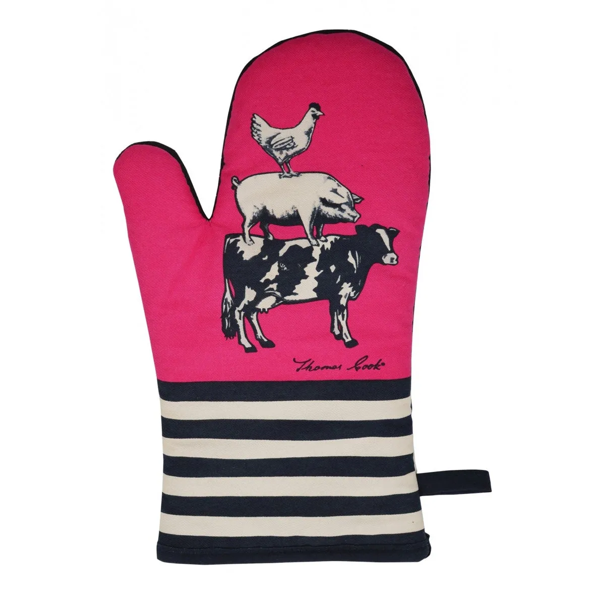 Thomas Cook Farm Friends Oven Mit & Pot Holder Set
