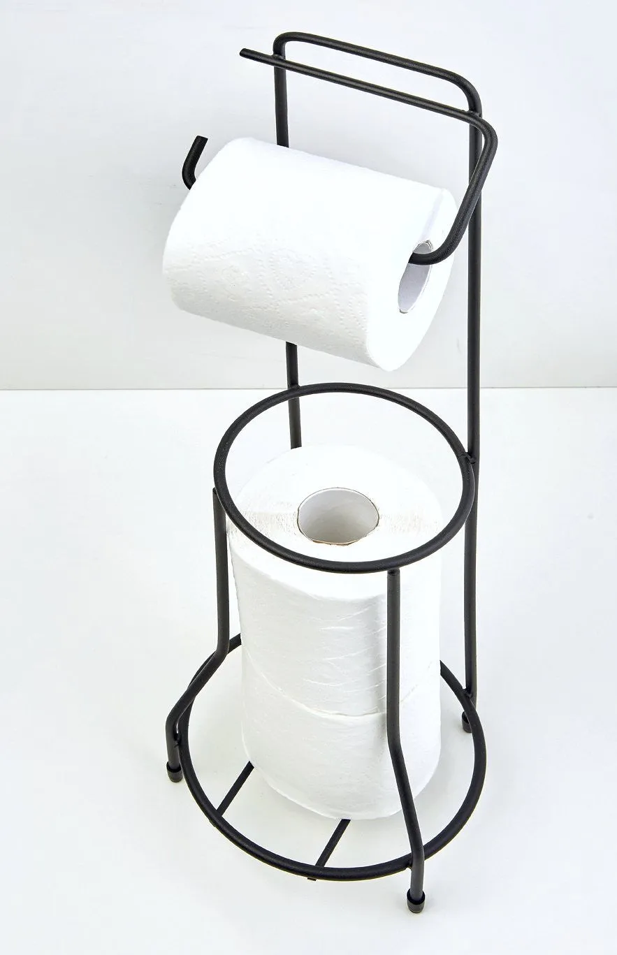 Toilet roll stand Matt Black