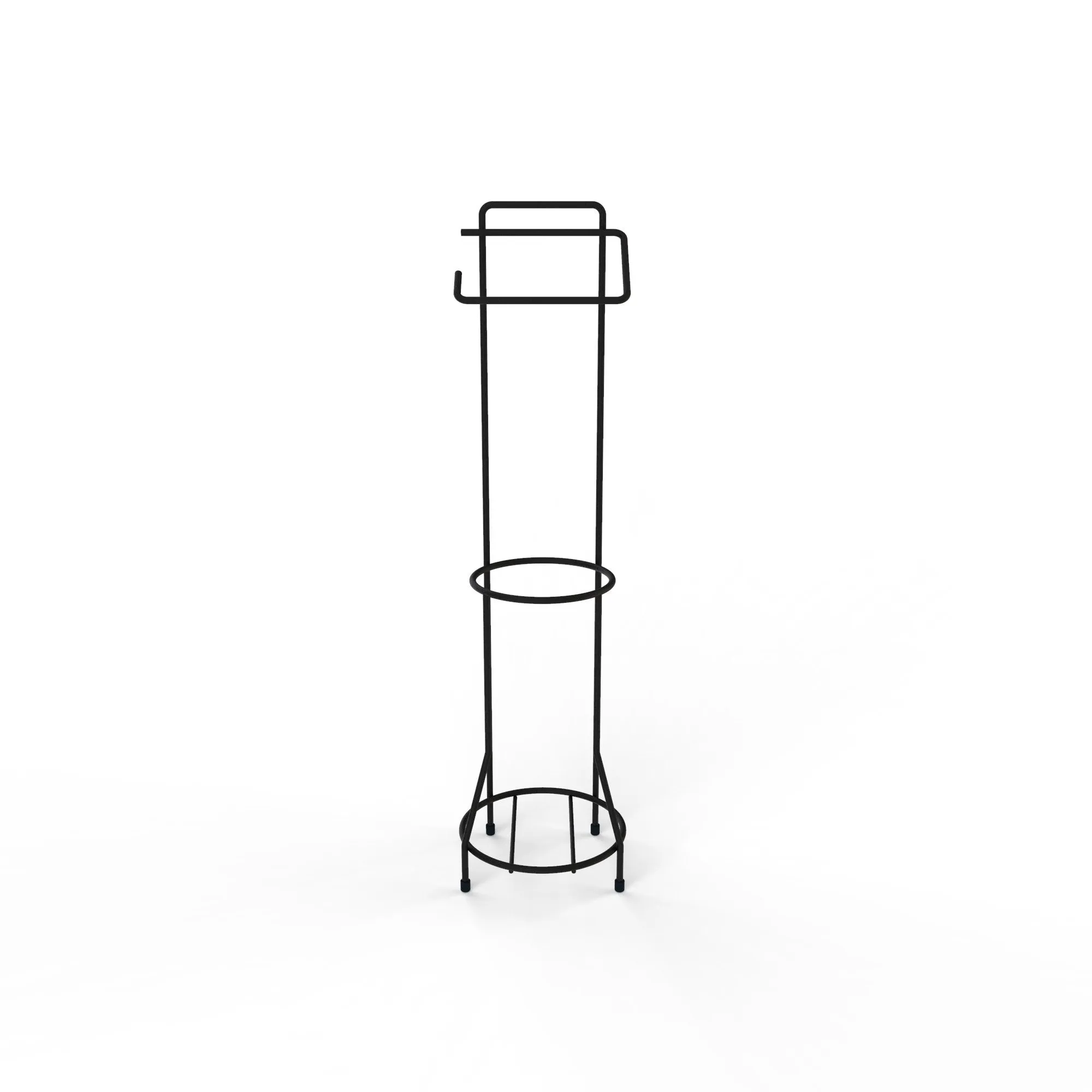 Toilet roll stand Matt Black