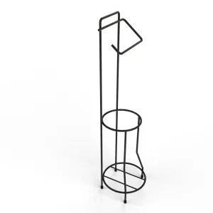 Toilet roll stand Matt Black