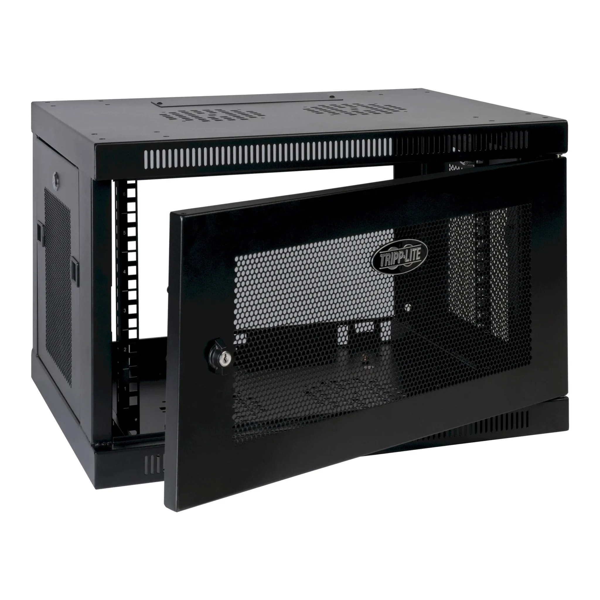 Tripp Lite SRW9U 9U Low-Profile Wall-Mount Mini SmartRack Enclosure Cabinet